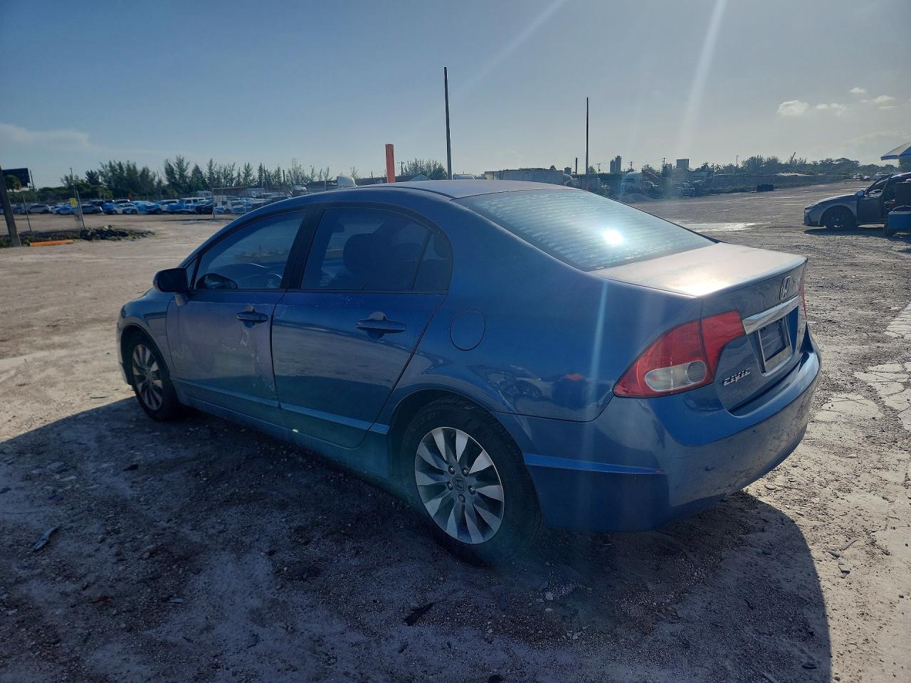 2010 Honda Civic Ex Blue vin: 19XFA1F84AE058812