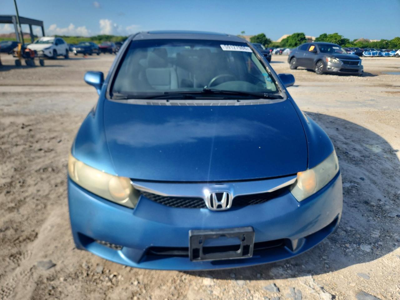 2010 Honda Civic Ex Blue vin: 19XFA1F84AE058812
