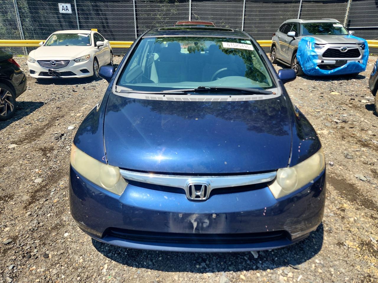 2011 Honda Civic Ex Синий vin: 19XFA1F84BE004962