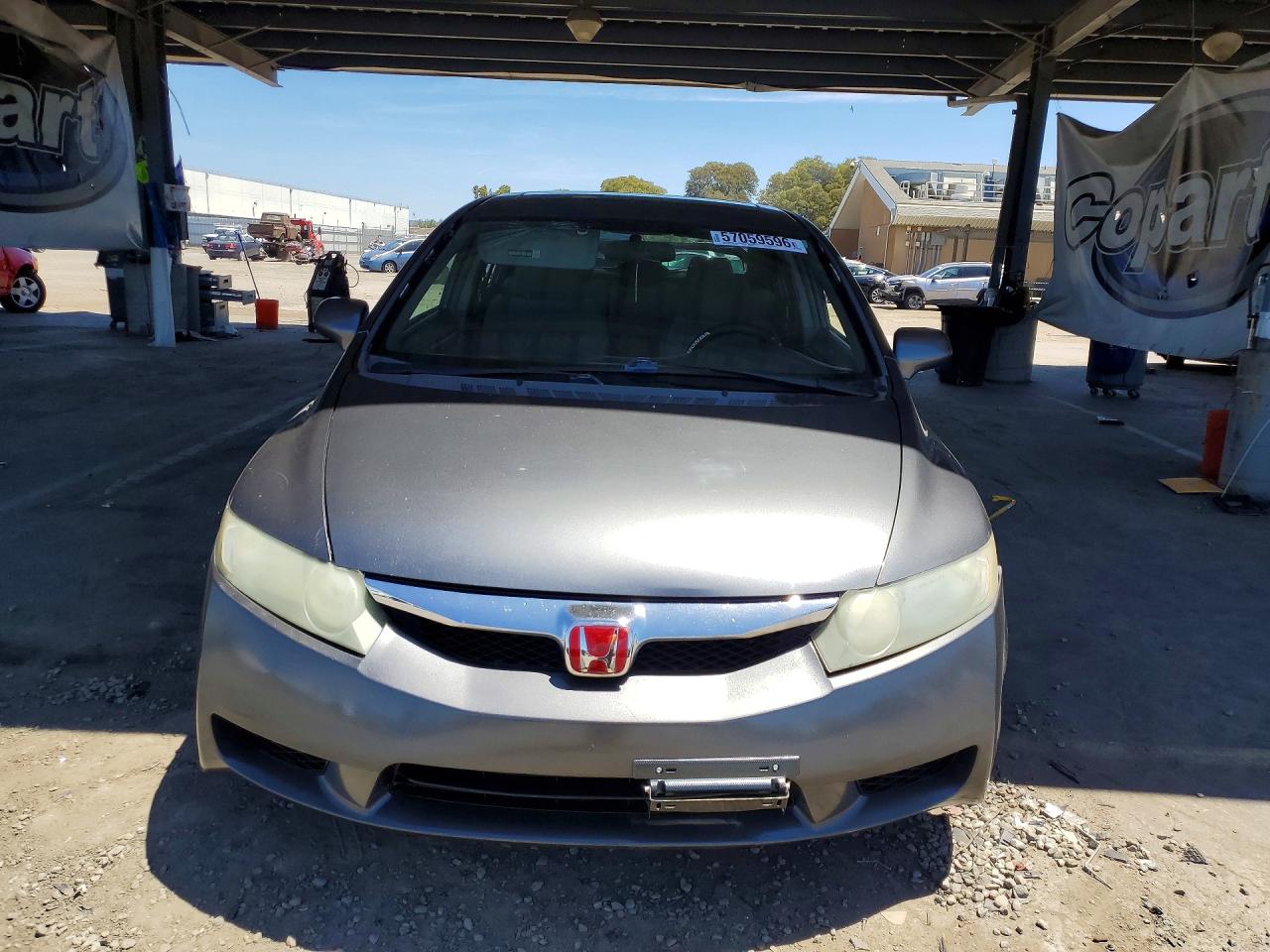2010 Honda Civic Ex Gray vin: 19XFA1F85AE020294
