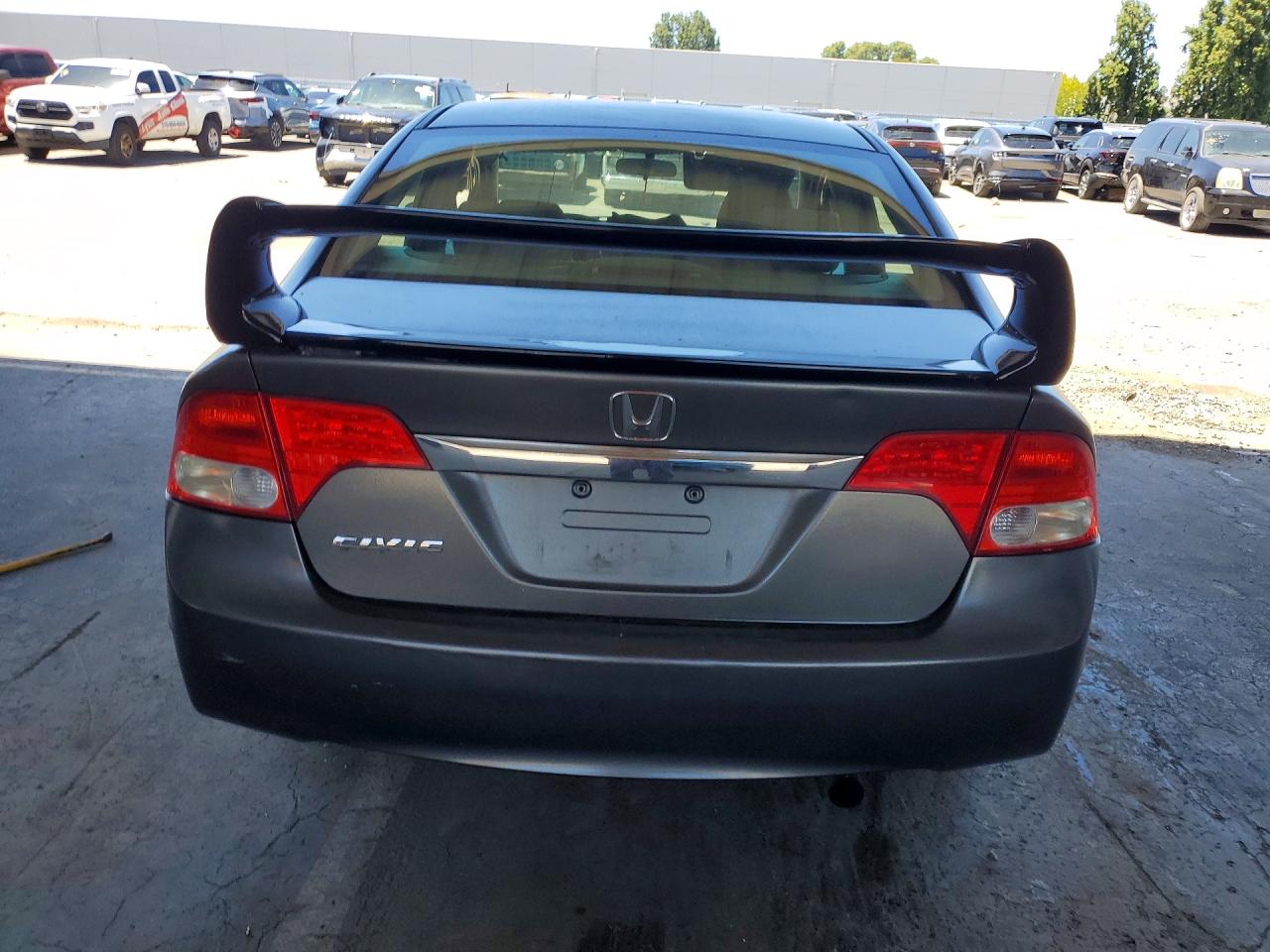 2010 Honda Civic Ex Gray vin: 19XFA1F85AE020294