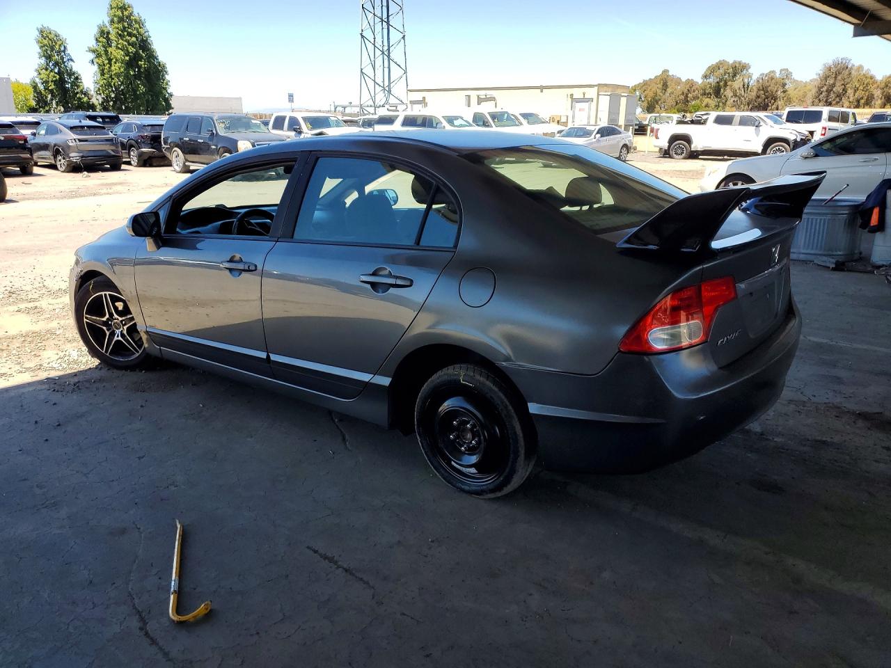 2010 Honda Civic Ex Gray vin: 19XFA1F85AE020294