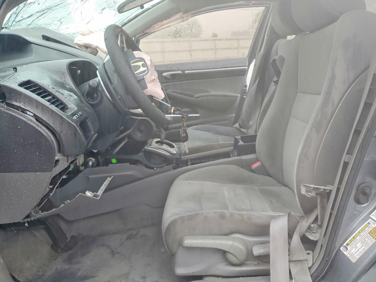 2010 Honda Civic Ex Gray vin: 19XFA1F85AE043526