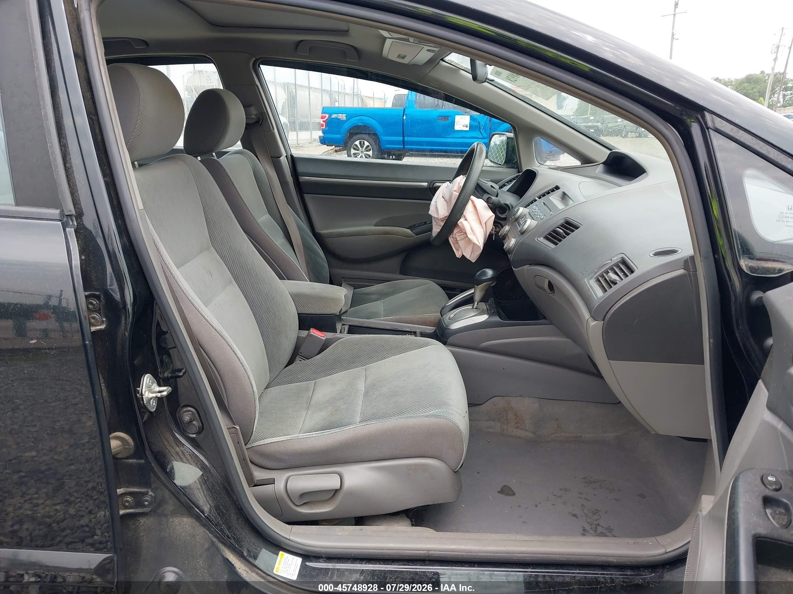 2011 Honda Civic Ex Черный vin: 19XFA1F85BE021589