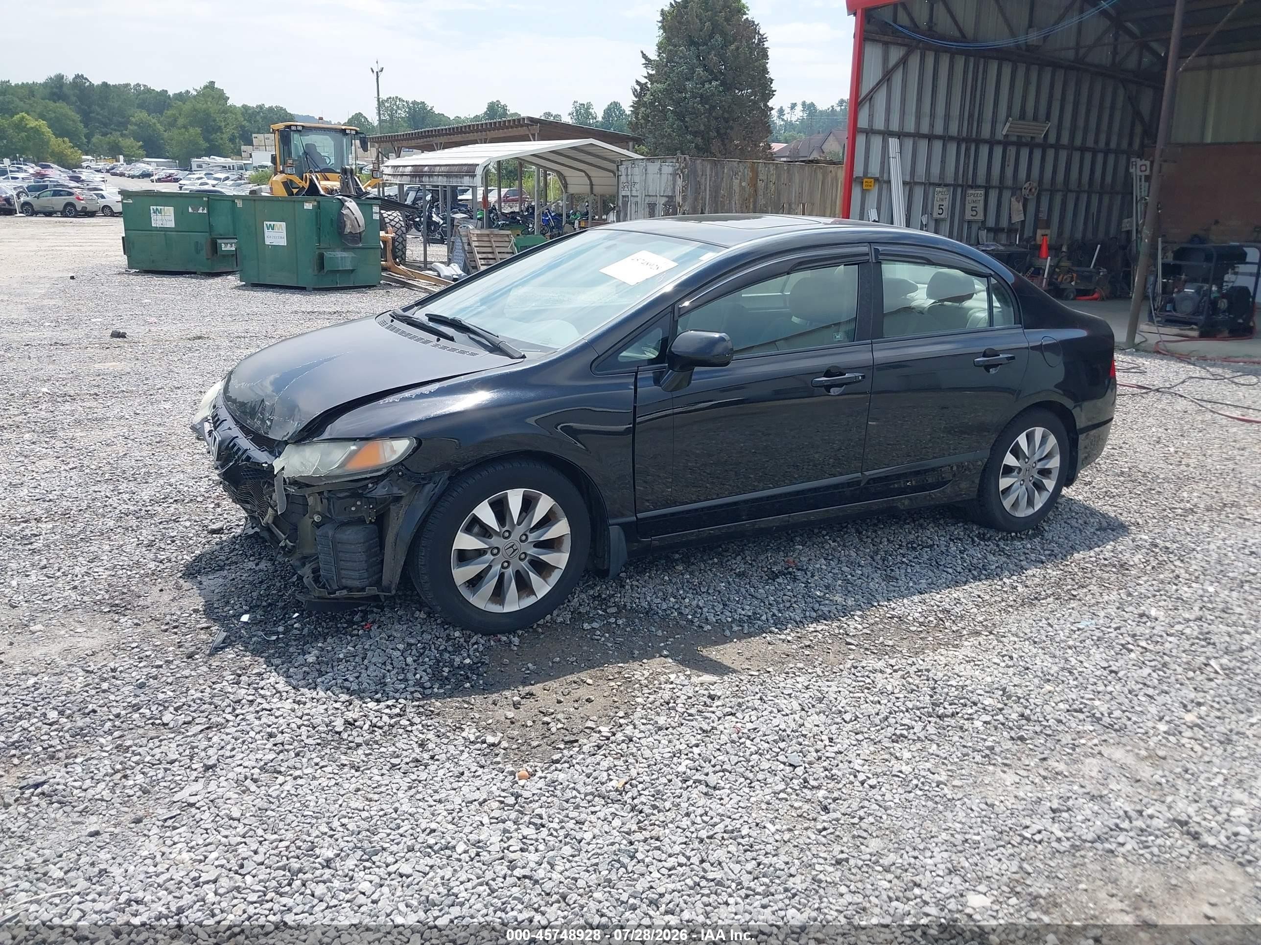 2011 Honda Civic Ex Черный vin: 19XFA1F85BE021589