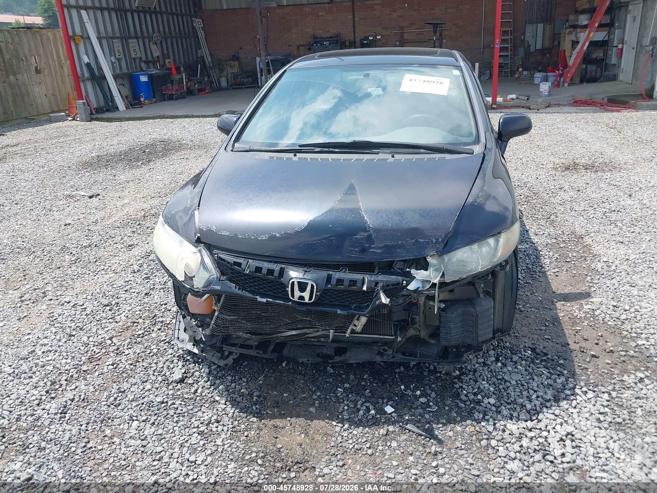 2011 Honda Civic Ex Черный vin: 19XFA1F85BE021589