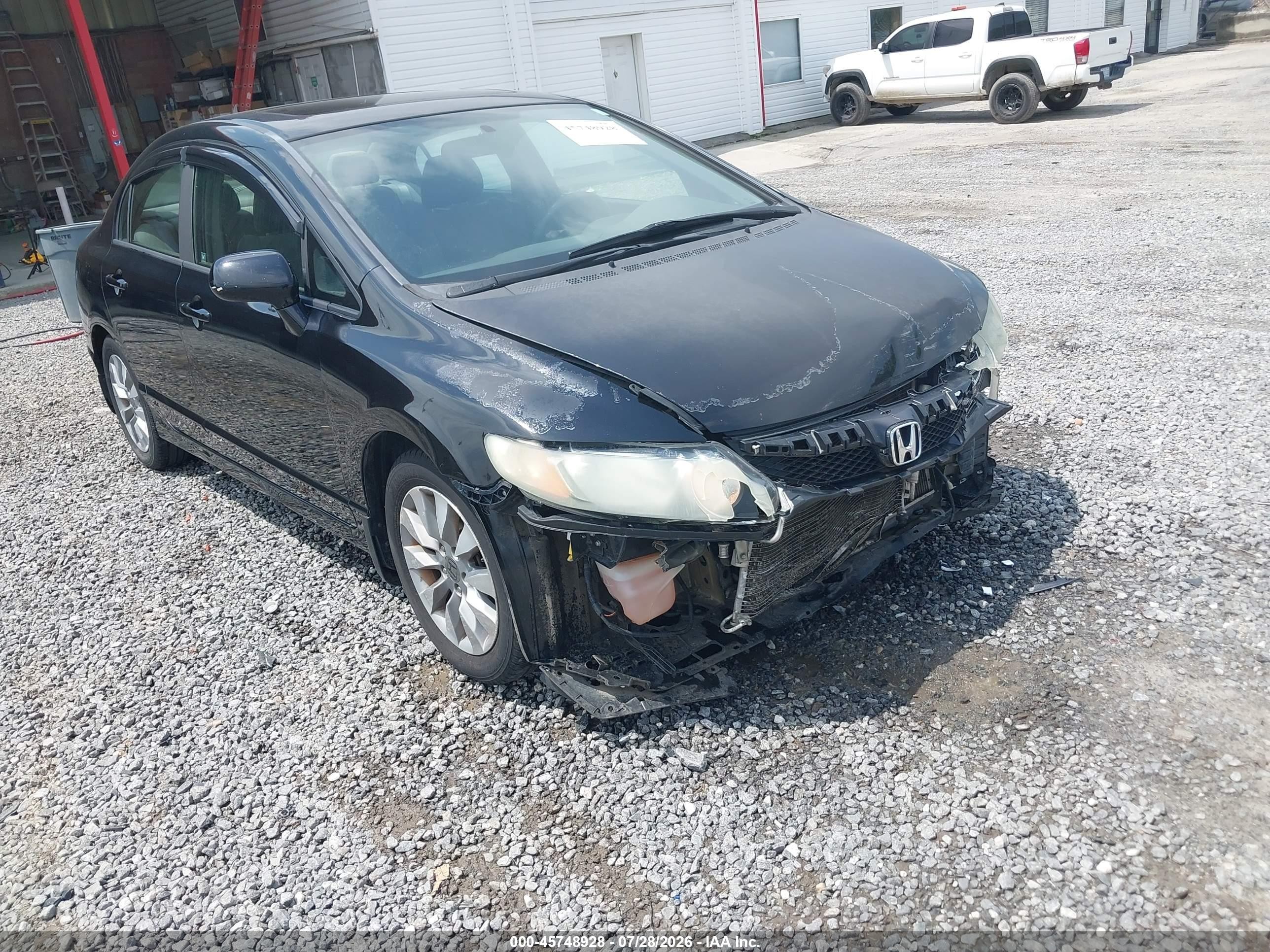 2011 Honda Civic Ex Черный vin: 19XFA1F85BE021589