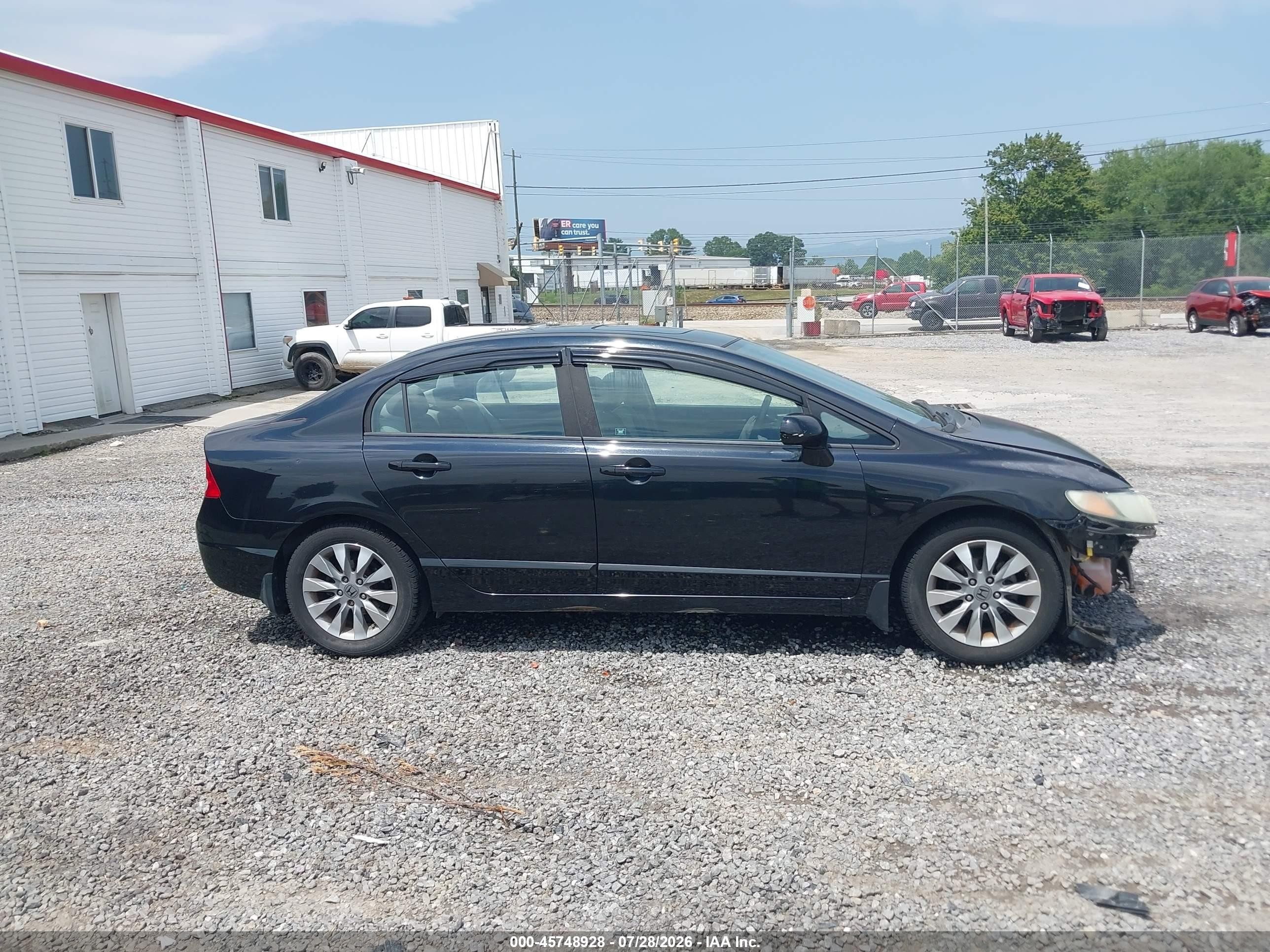 2011 Honda Civic Ex Черный vin: 19XFA1F85BE021589