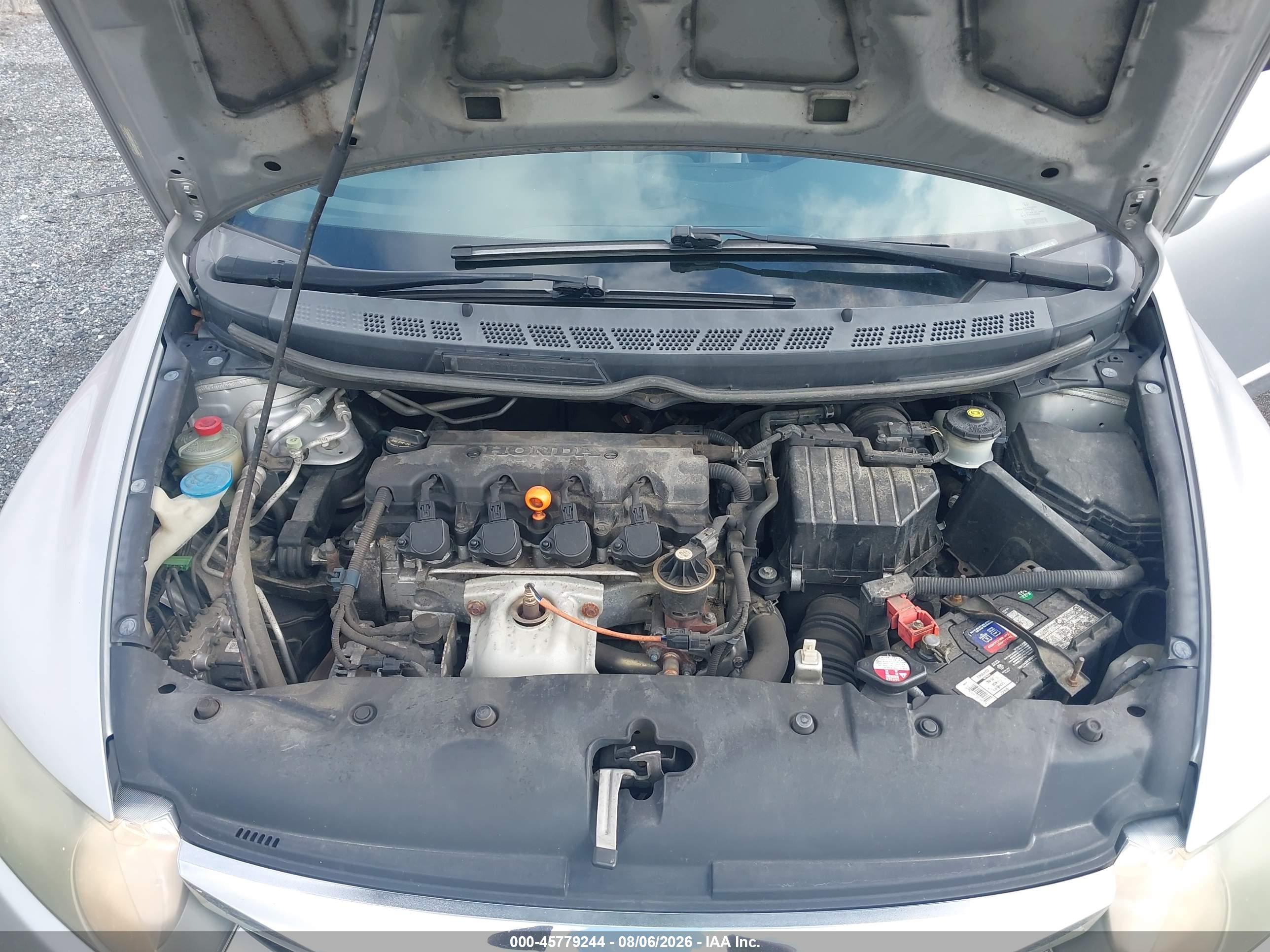 2010 Honda Civic Ex Silver vin: 19XFA1F86AE042675