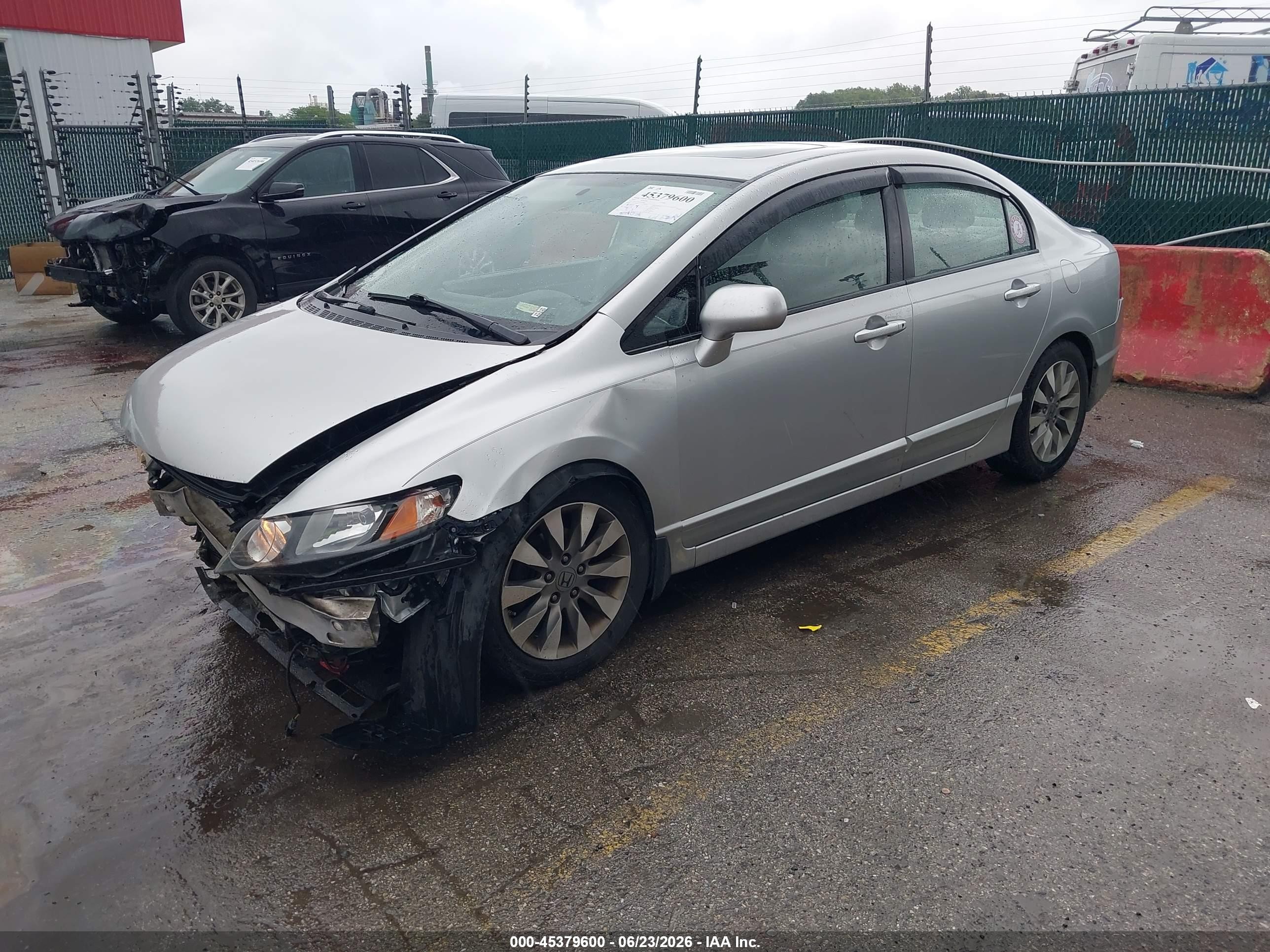 2010 Honda Civic Ex Silver vin: 19XFA1F86AE048881