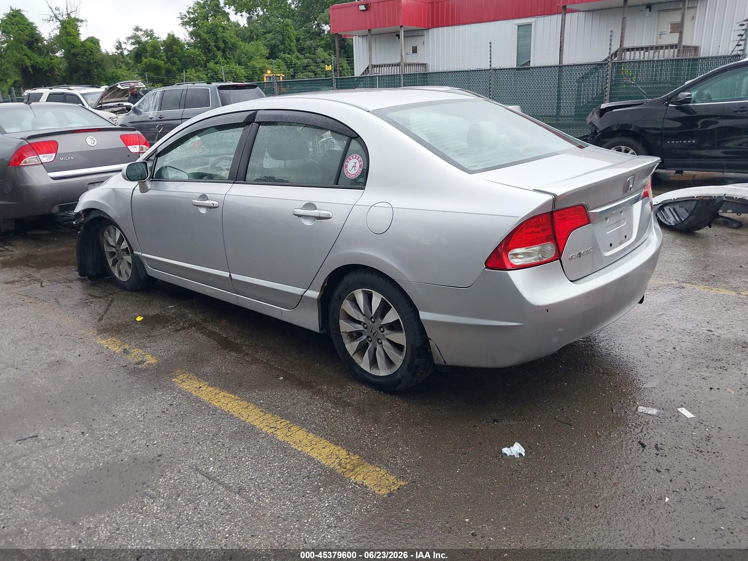2010 Honda Civic Ex Silver vin: 19XFA1F86AE048881