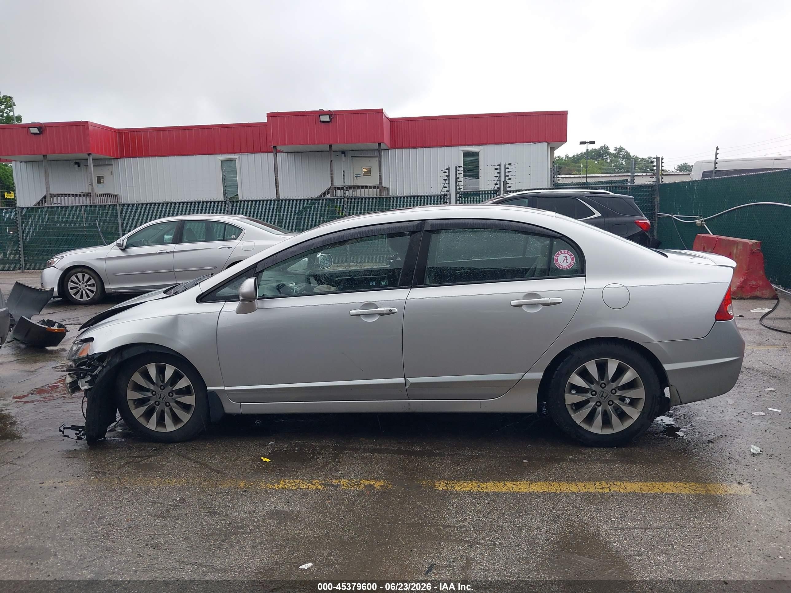 2010 Honda Civic Ex Silver vin: 19XFA1F86AE048881