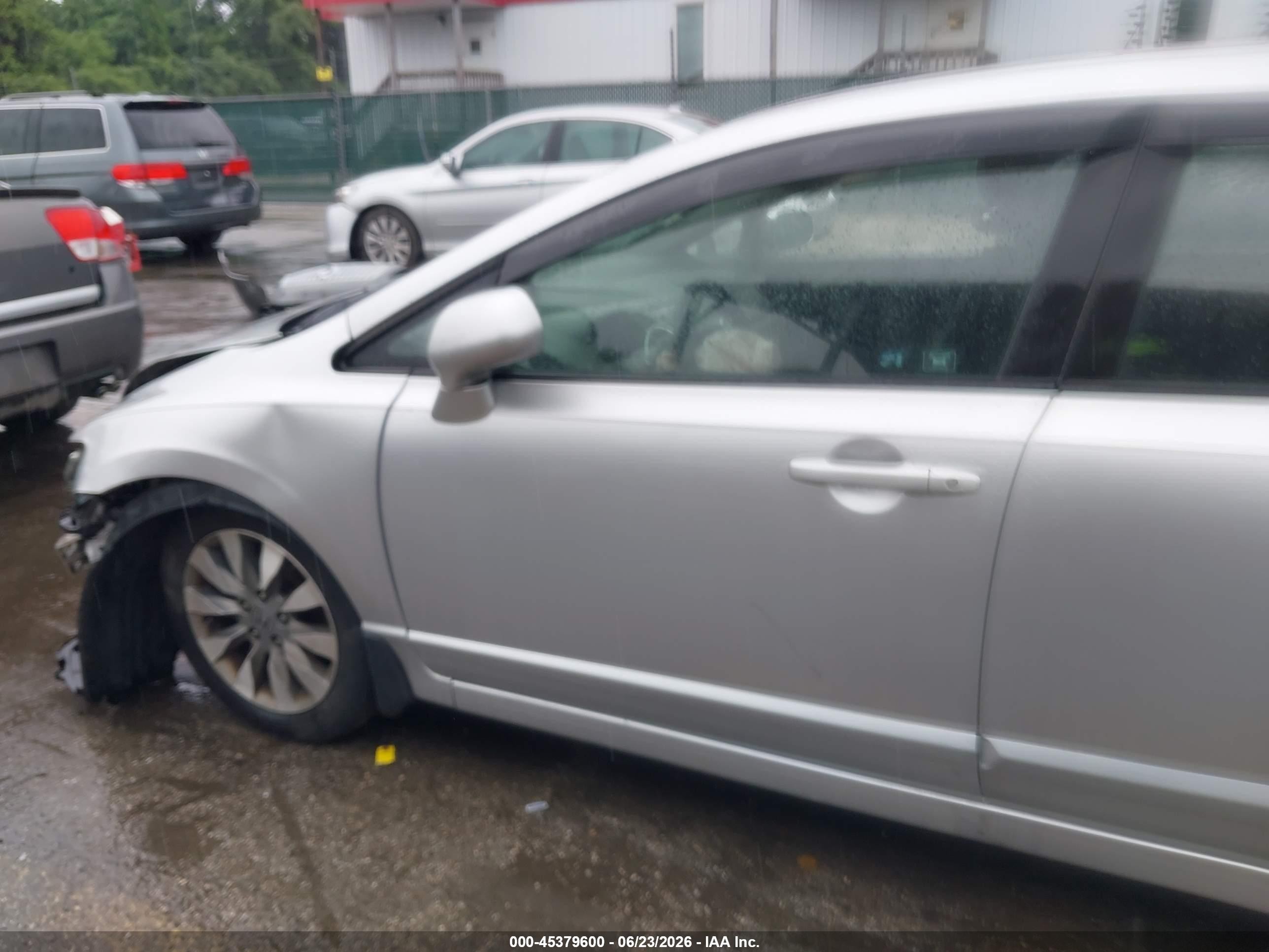 2010 Honda Civic Ex Silver vin: 19XFA1F86AE048881
