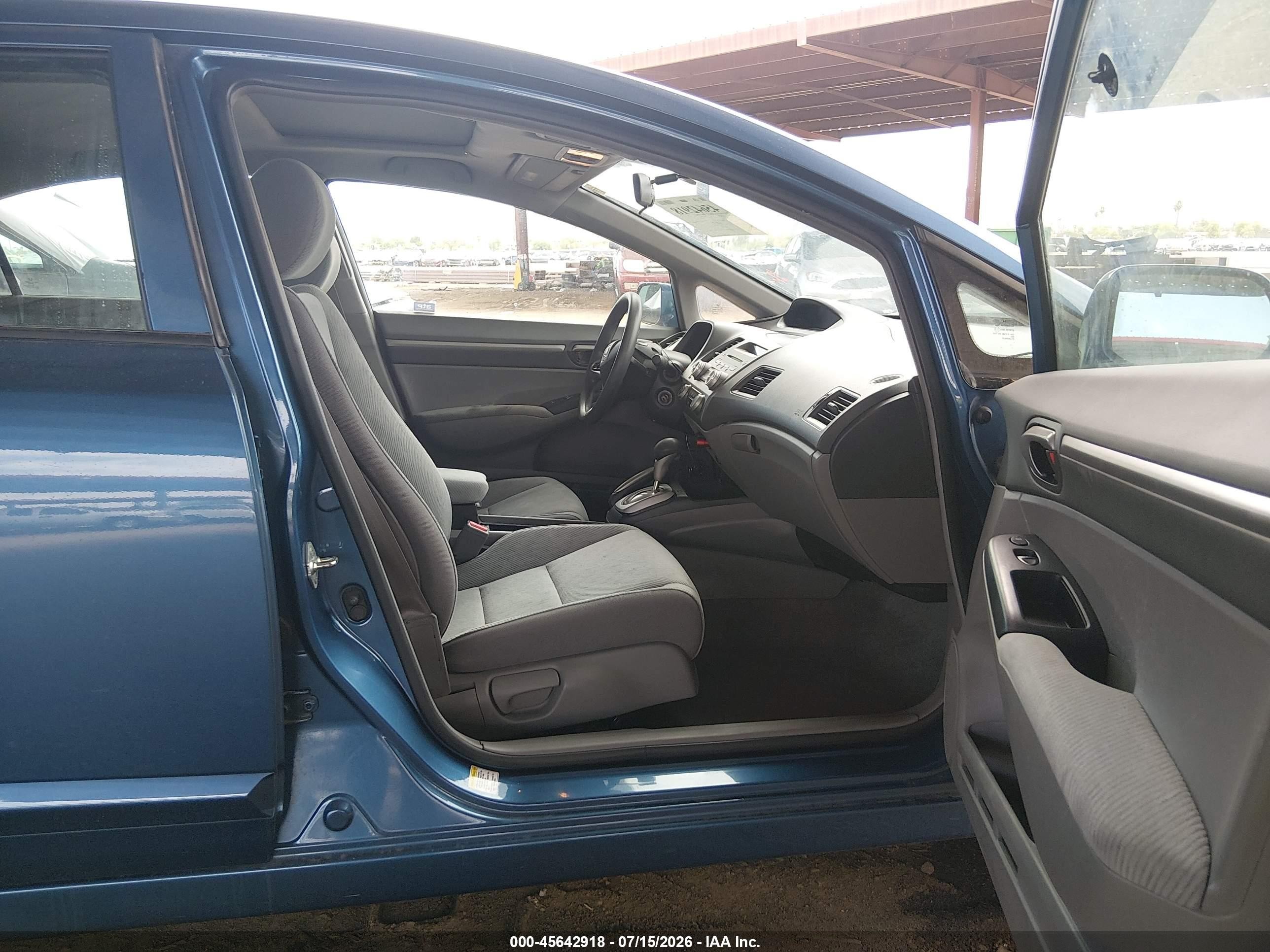 2010 Honda Civic Ex Blue vin: 19XFA1F86AE060772