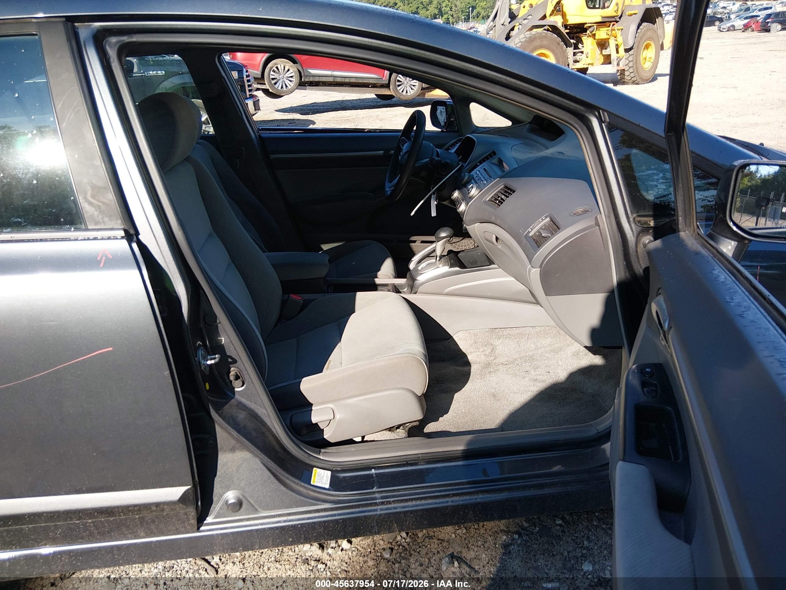 2011 Honda Civic Ex Gray vin: 19XFA1F86BE013310
