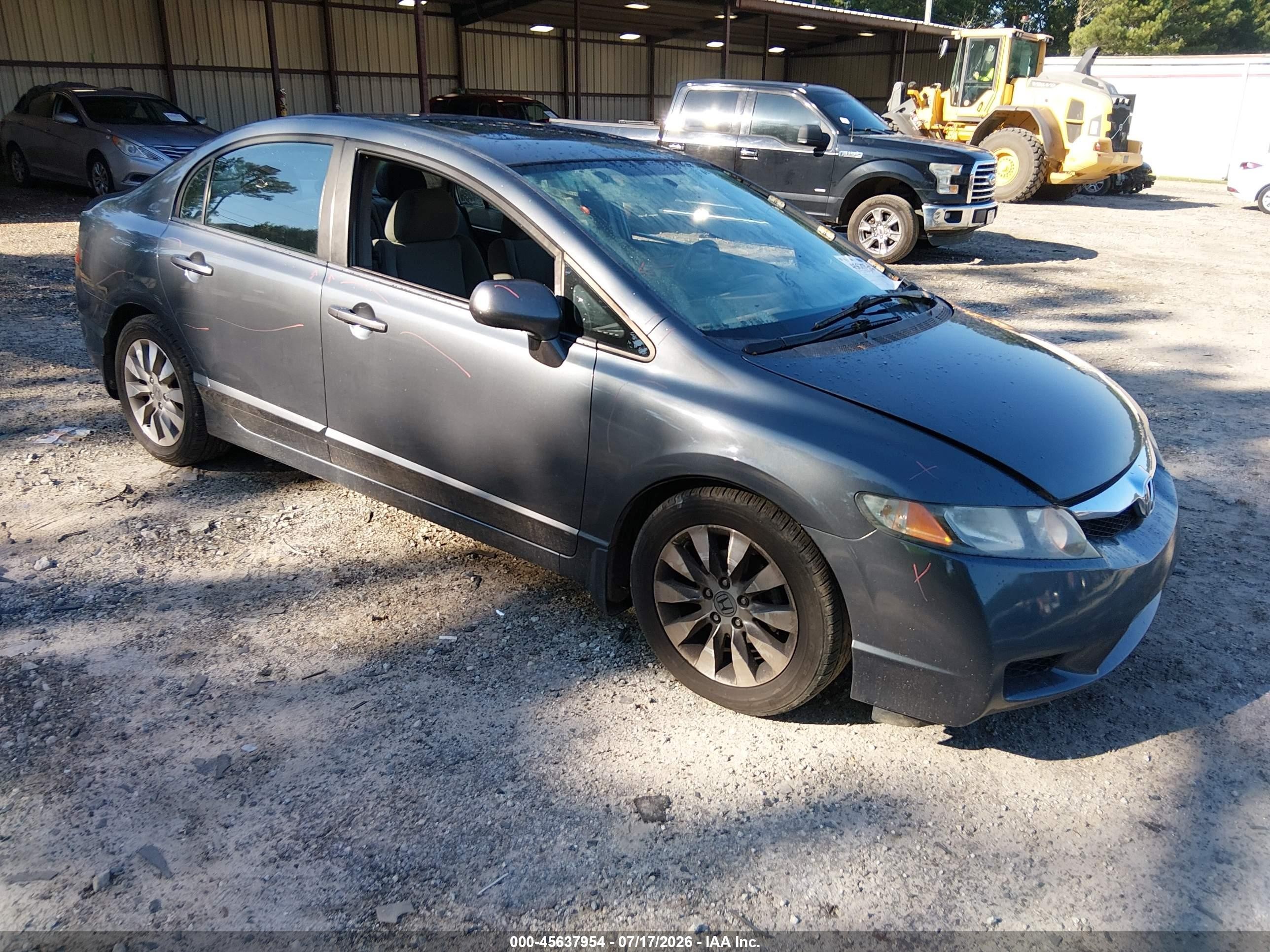 2011 Honda Civic Ex Gray vin: 19XFA1F86BE013310