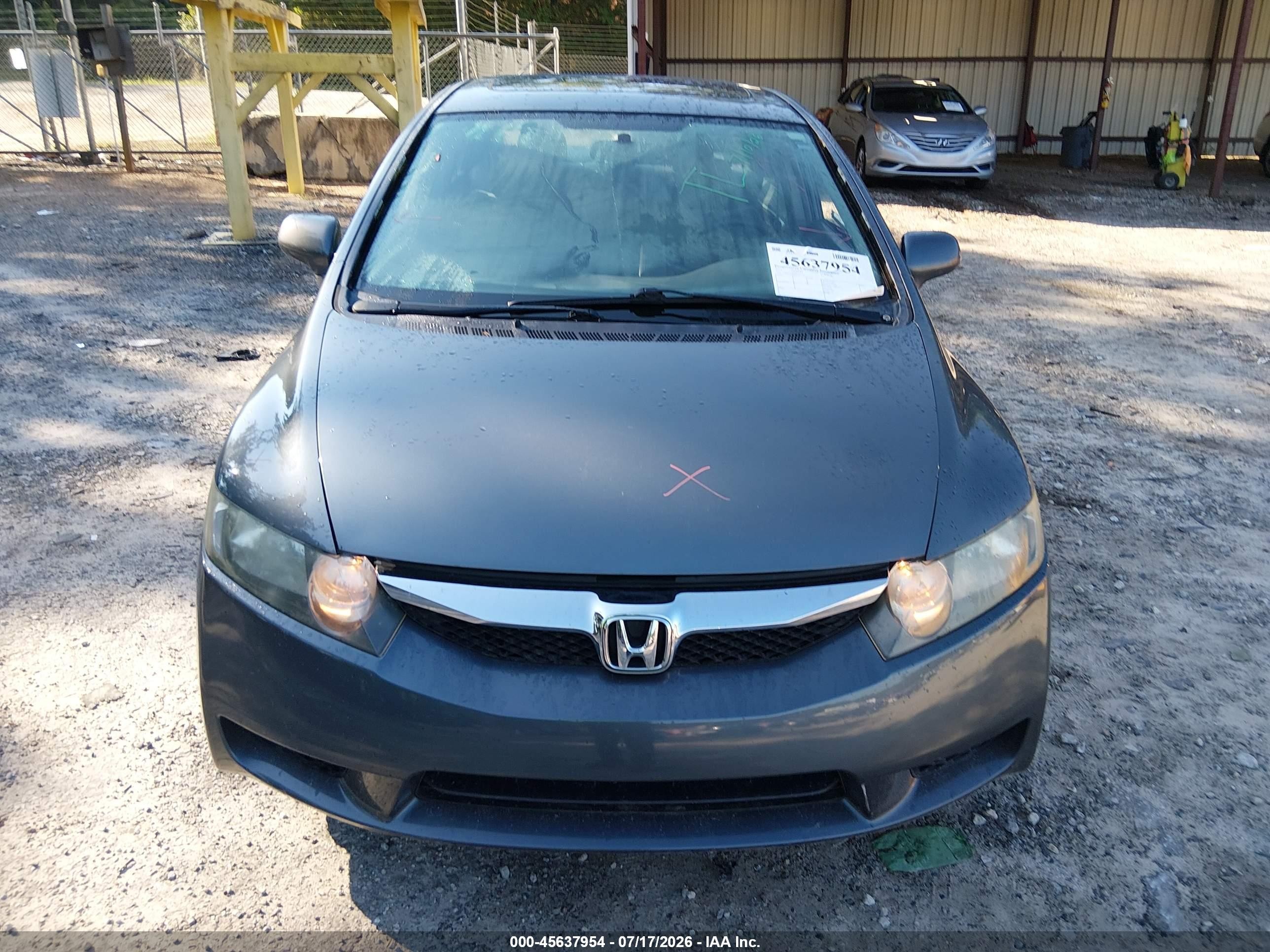 2011 Honda Civic Ex Gray vin: 19XFA1F86BE013310