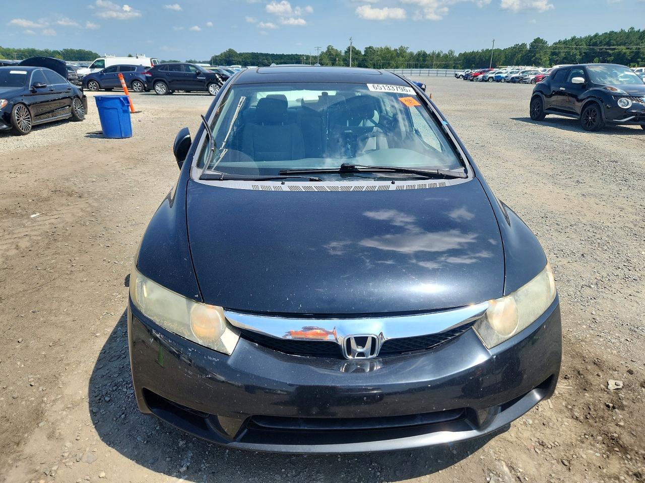 2010 Honda Civic Ex Черный vin: 19XFA1F87AE012665