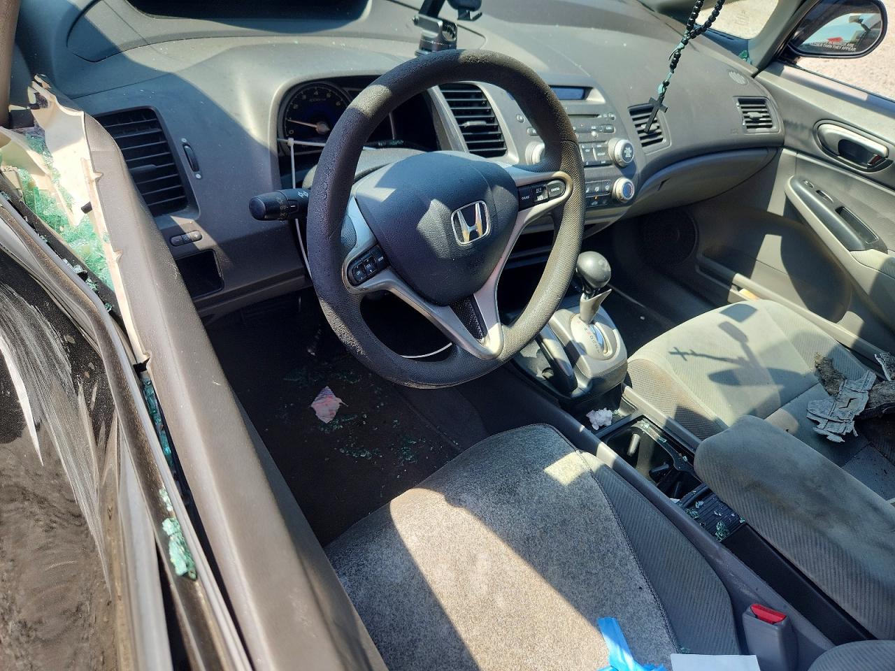 2010 Honda Civic Ex Черный vin: 19XFA1F87AE012665