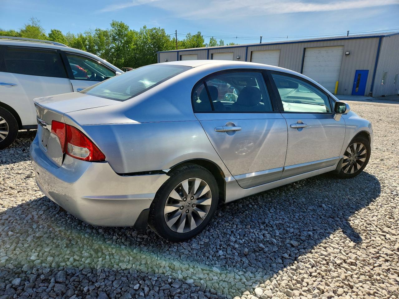 2010 Honda Civic Ex Silver vin: 19XFA1F87AE026744