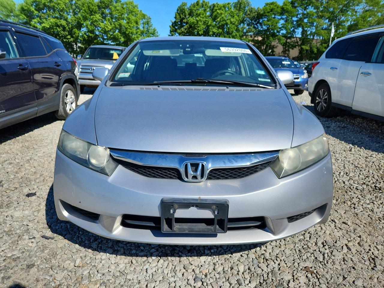 2010 Honda Civic Ex Silver vin: 19XFA1F87AE026744