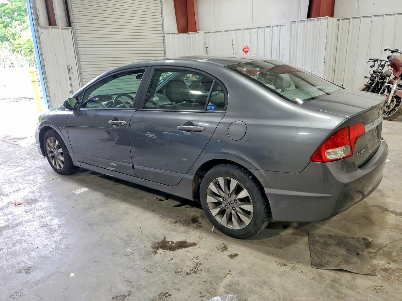 2010 Honda Civic Ex Gray vin: 19XFA1F87AE035573