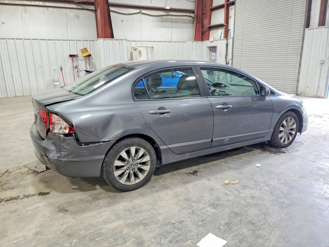 2010 Honda Civic Ex Gray vin: 19XFA1F87AE035573