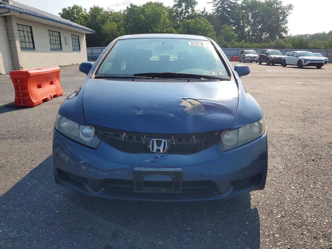 2010 Honda Civic Ex Blue vin: 19XFA1F87AE048663