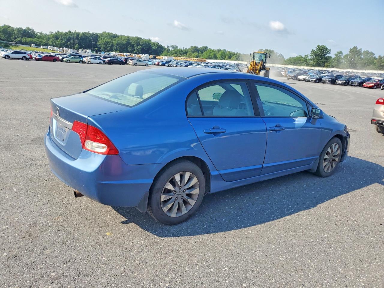 2010 Honda Civic Ex Blue vin: 19XFA1F87AE048663