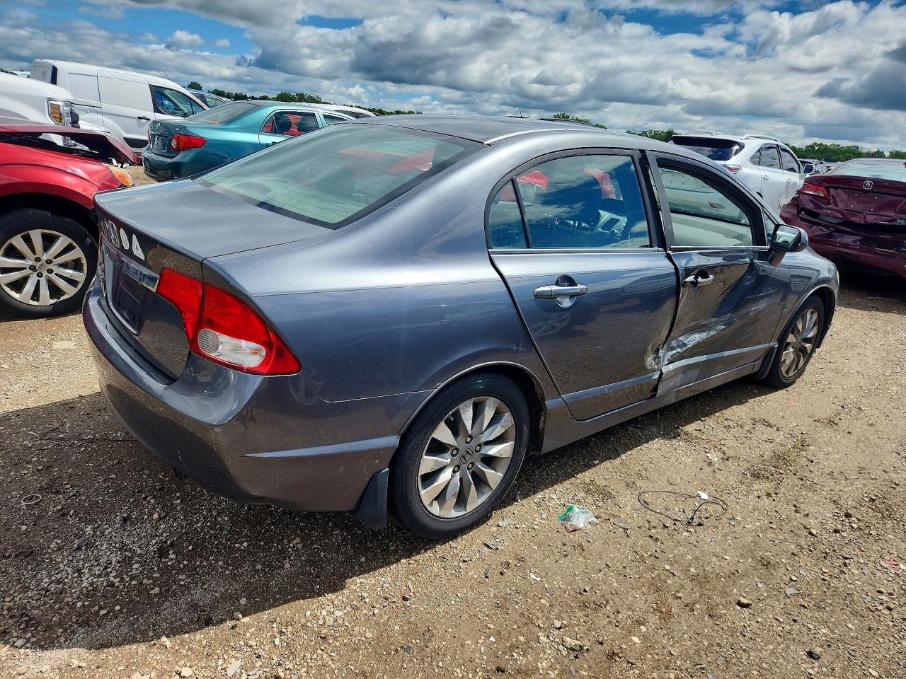 2010 Honda Civic Ex Gray vin: 19XFA1F88AE004123