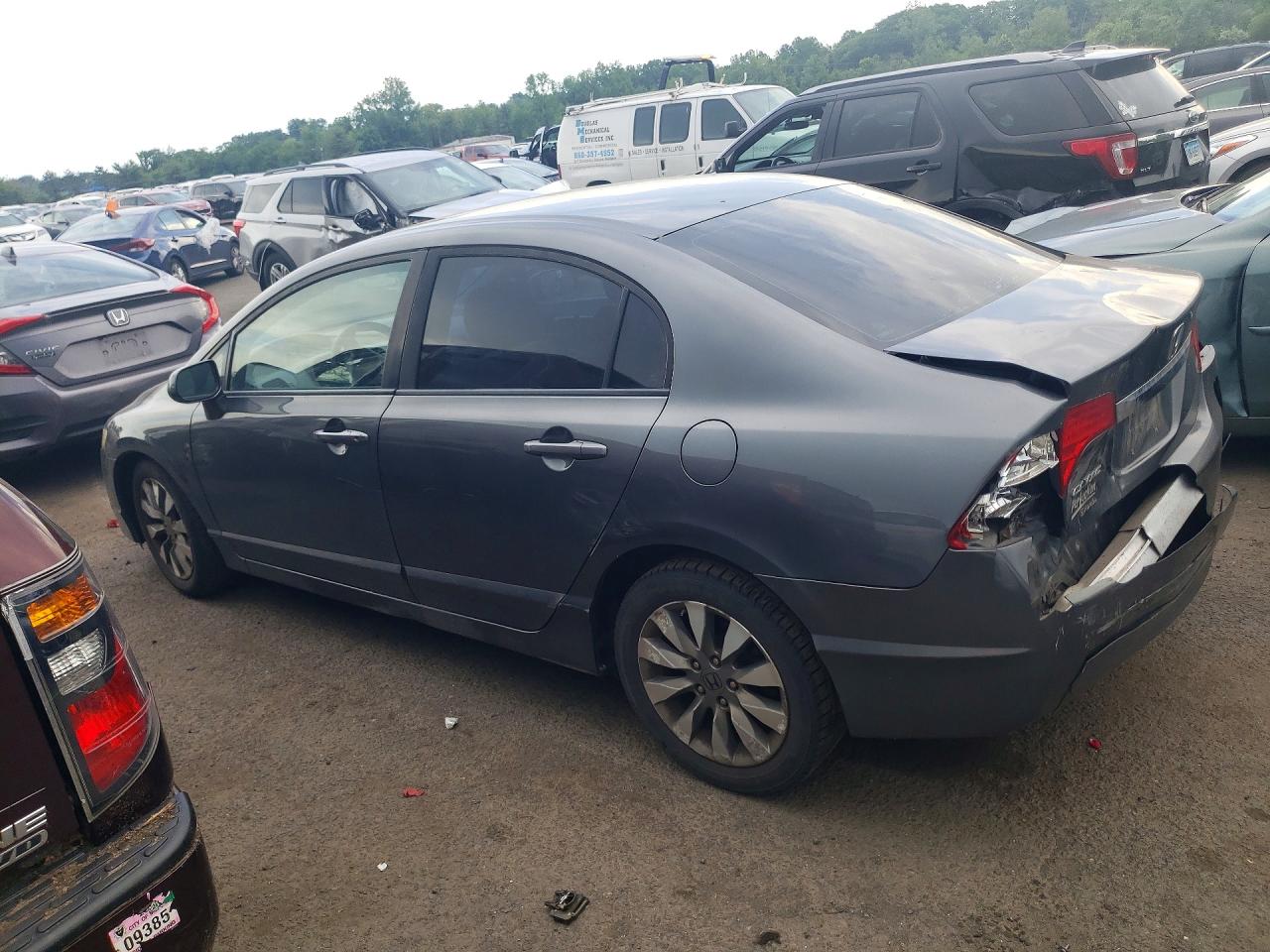 2010 Honda Civic Ex Gray vin: 19XFA1F88AE023061