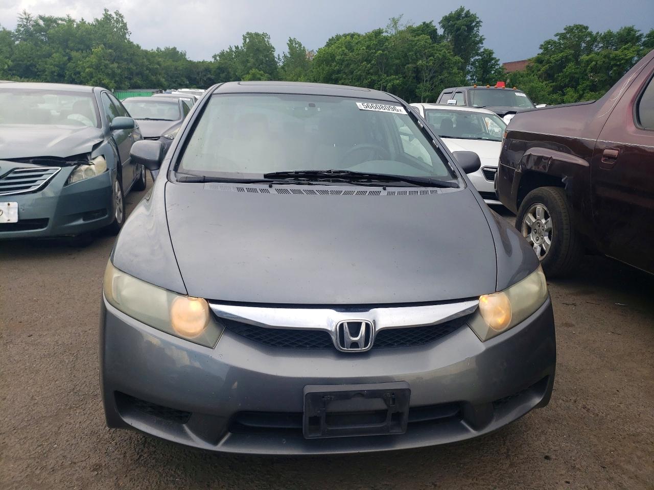 2010 Honda Civic Ex Gray vin: 19XFA1F88AE023061