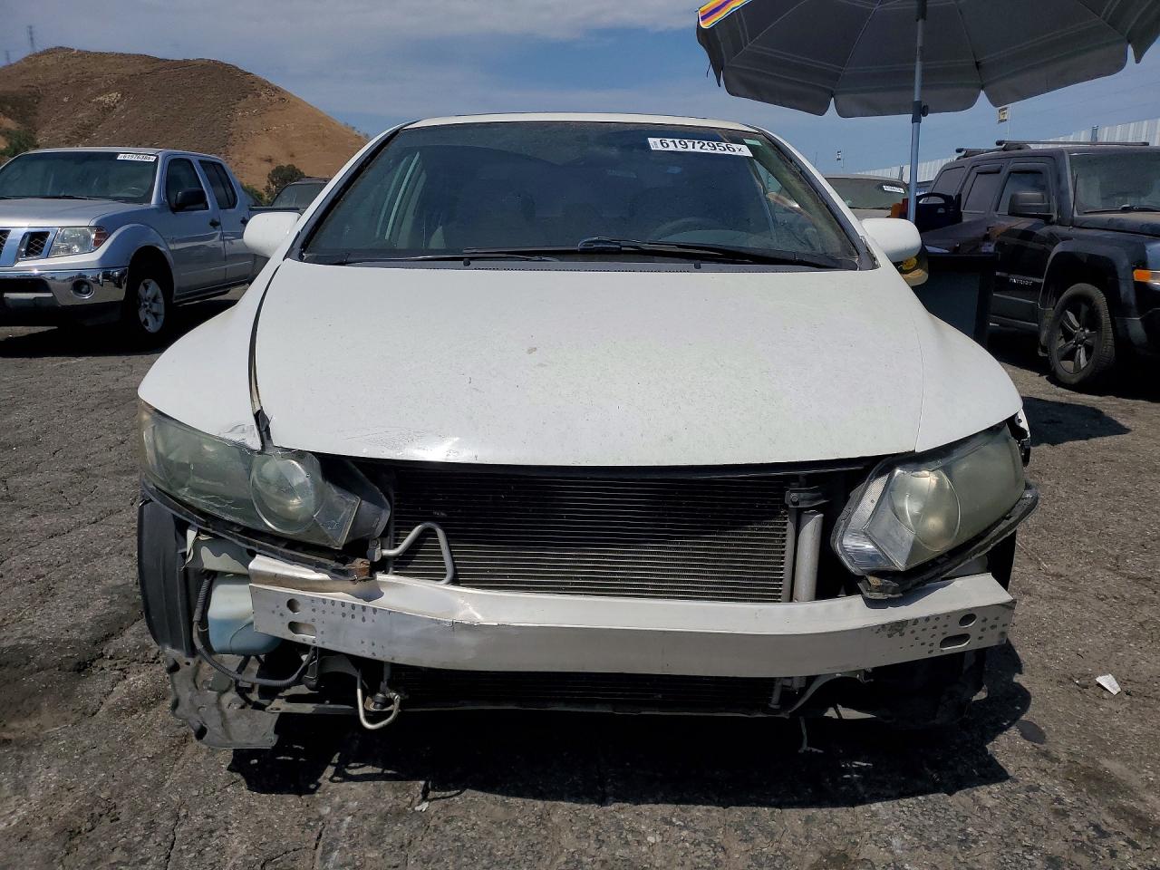 2010 Honda Civic Ex White vin: 19XFA1F88AE024078