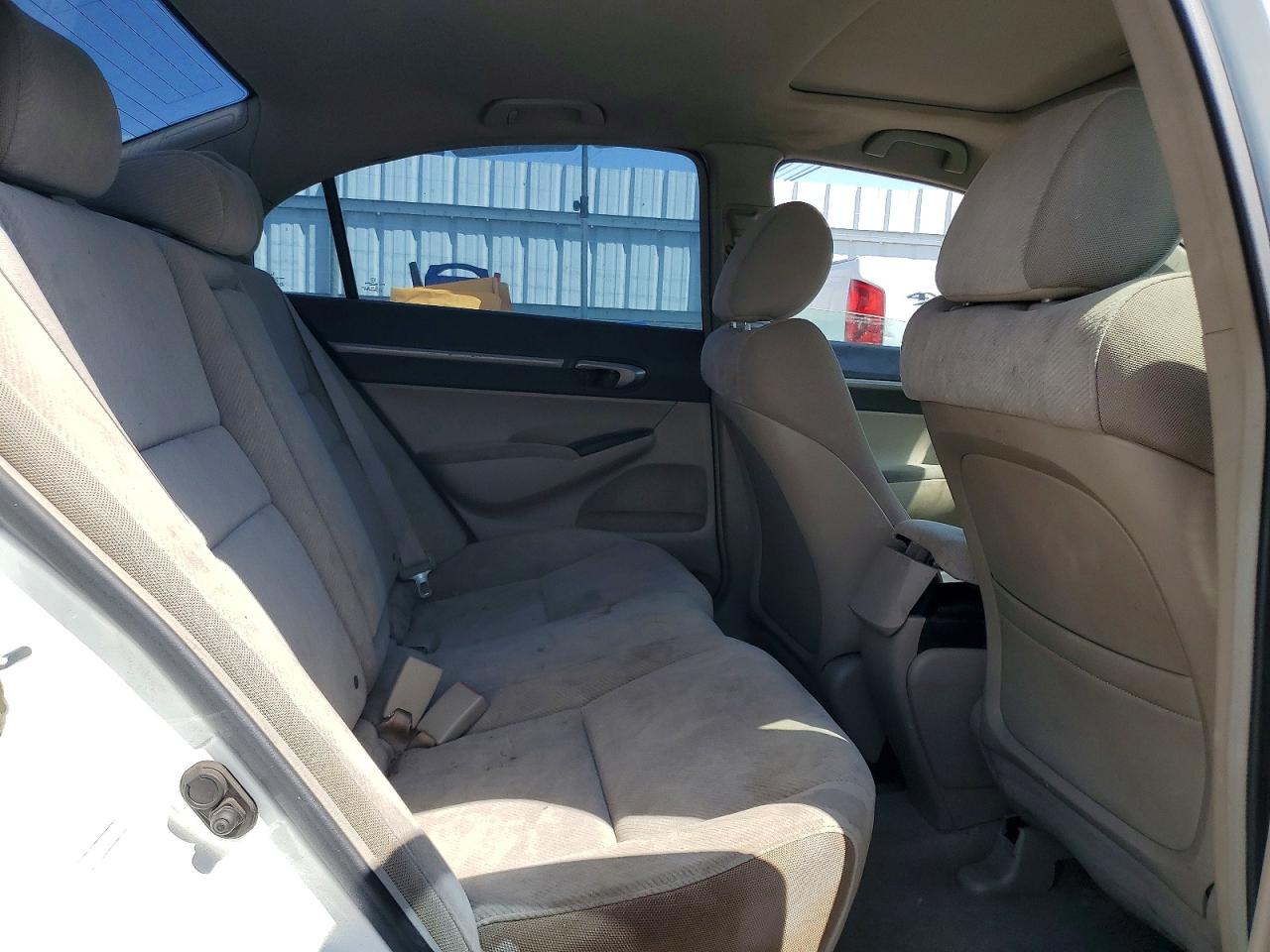 2010 Honda Civic Ex White vin: 19XFA1F88AE024078