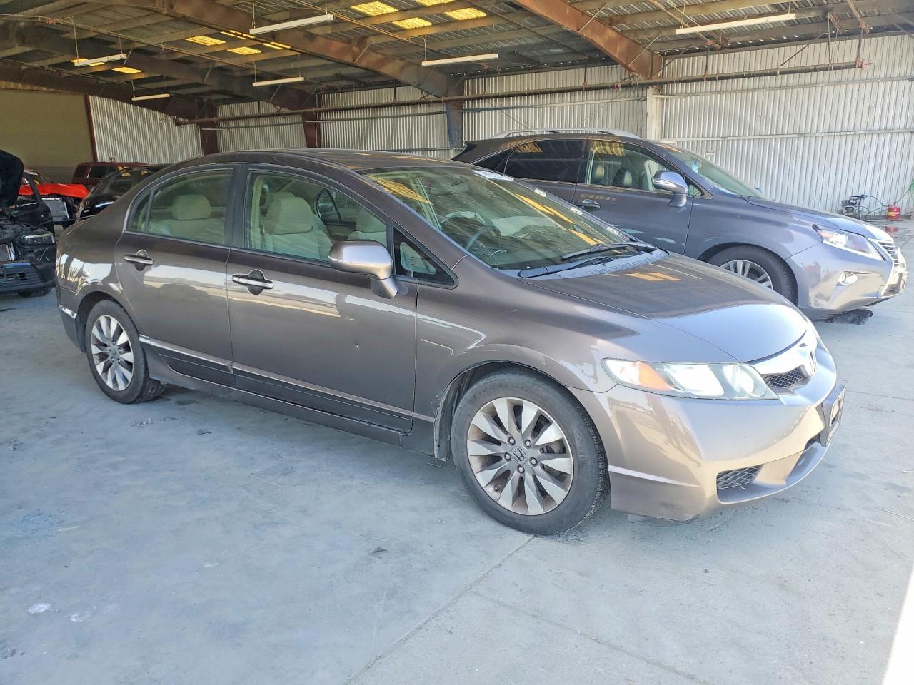 2010 Honda Civic Ex Gray vin: 19XFA1F88AE050910