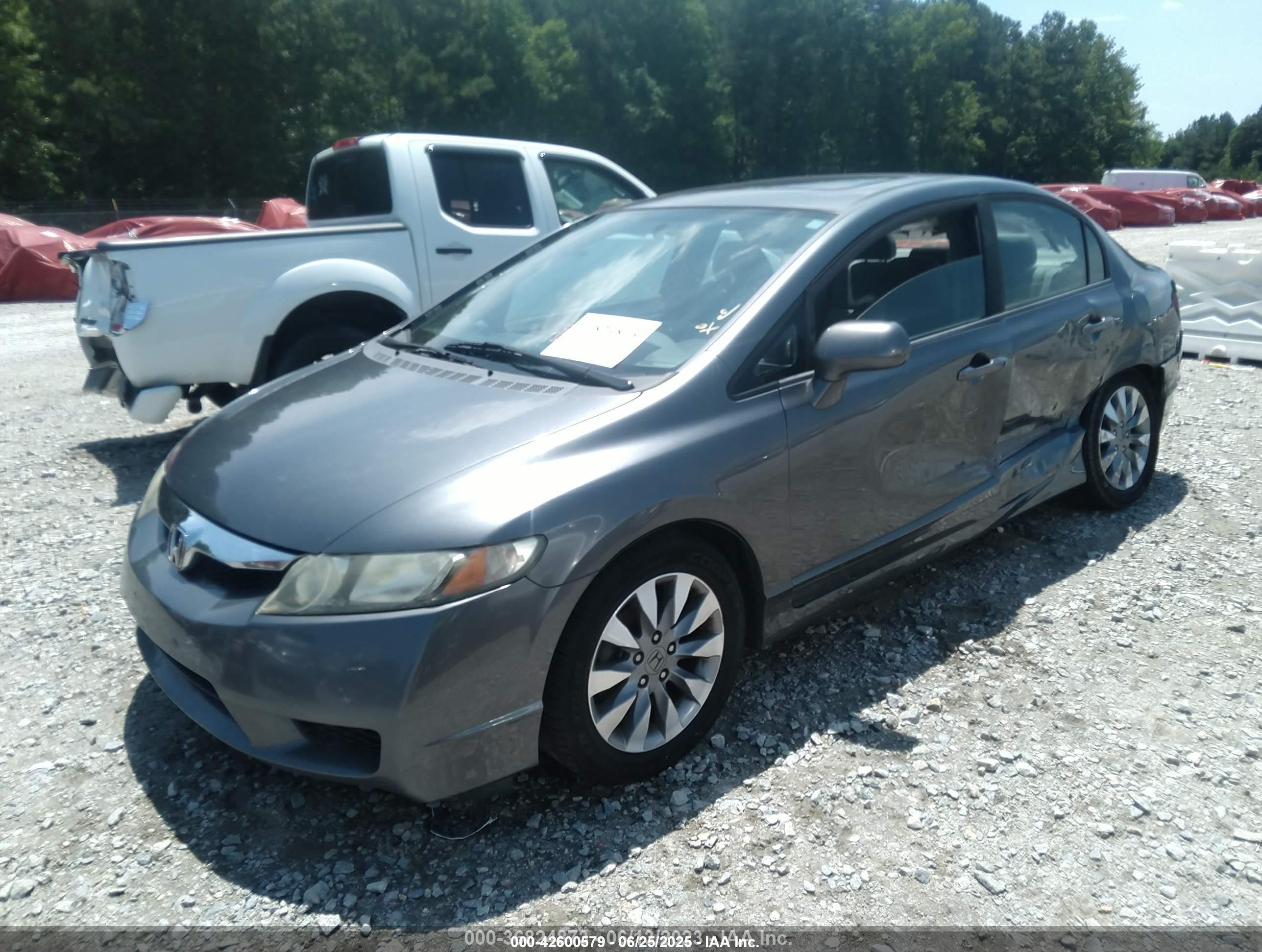 2010 Honda Civic Ex Серый vin: 19XFA1F88AE051376
