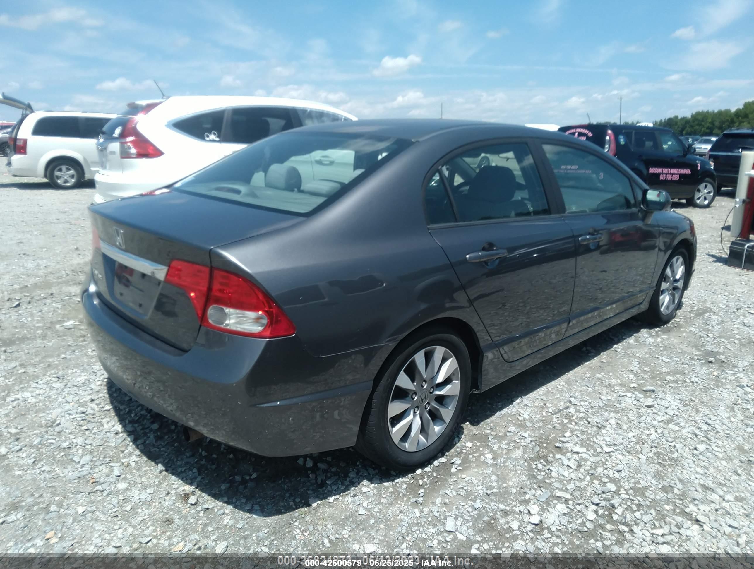 2010 Honda Civic Ex Серый vin: 19XFA1F88AE051376