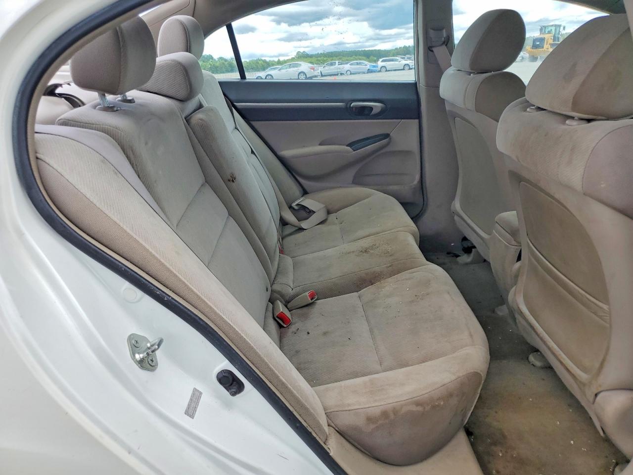 2010 Honda Civic White vin: 19XFA1F88AE060921