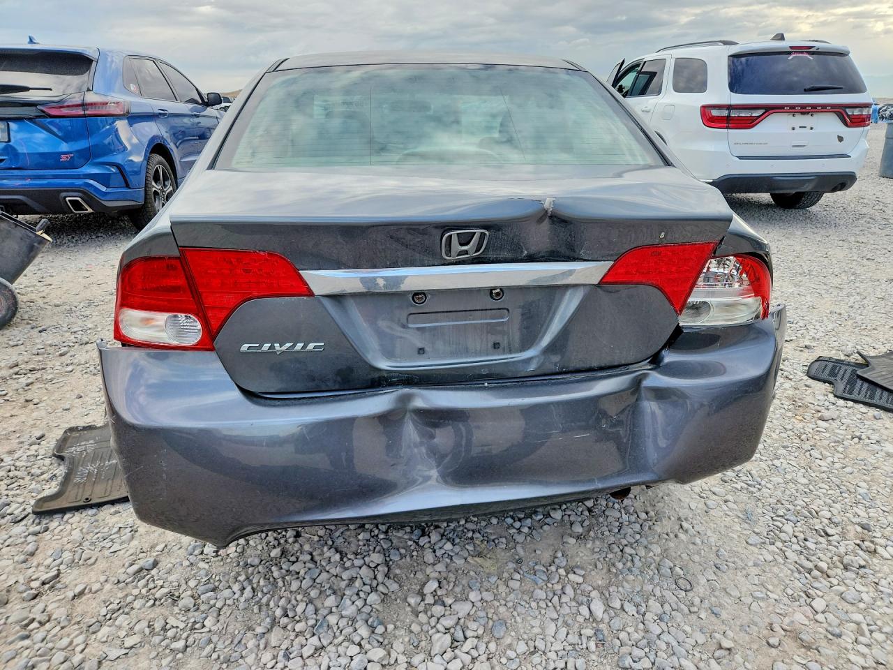 2010 Honda Civic Ex Серый vin: 19XFA1F89AE020394