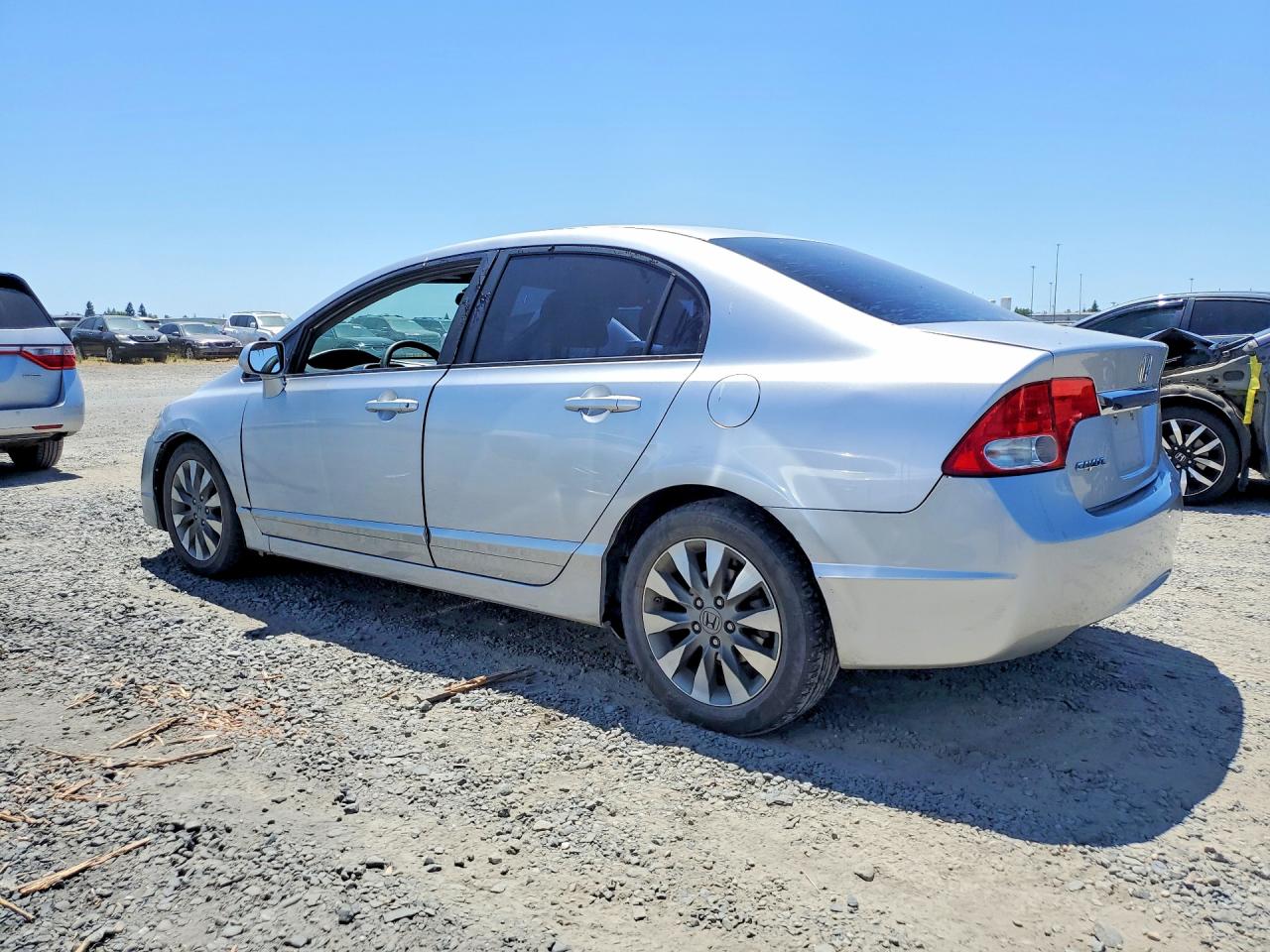 2010 Honda Civic Ex Silver vin: 19XFA1F89AE027393