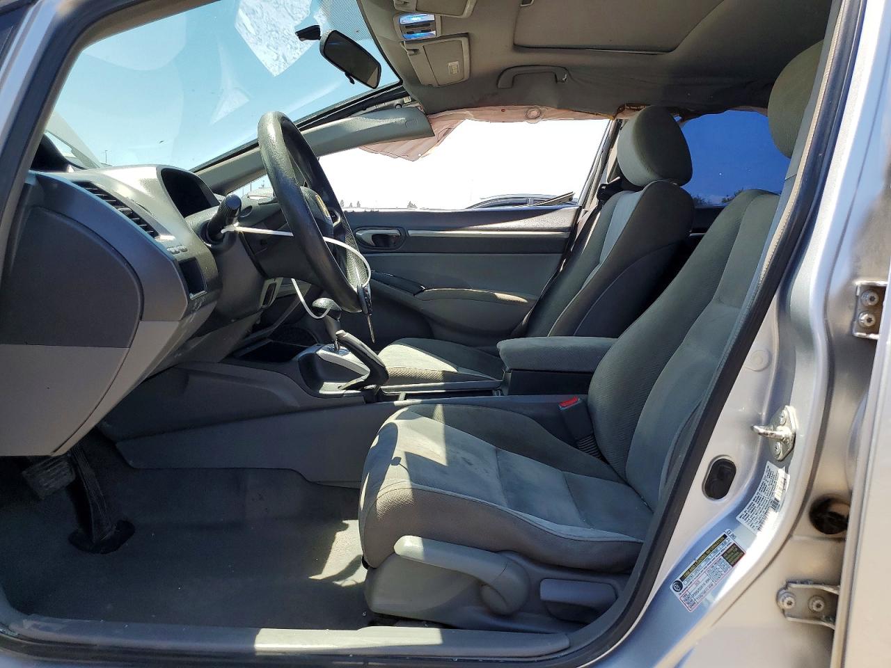 2010 Honda Civic Ex Silver vin: 19XFA1F89AE027393
