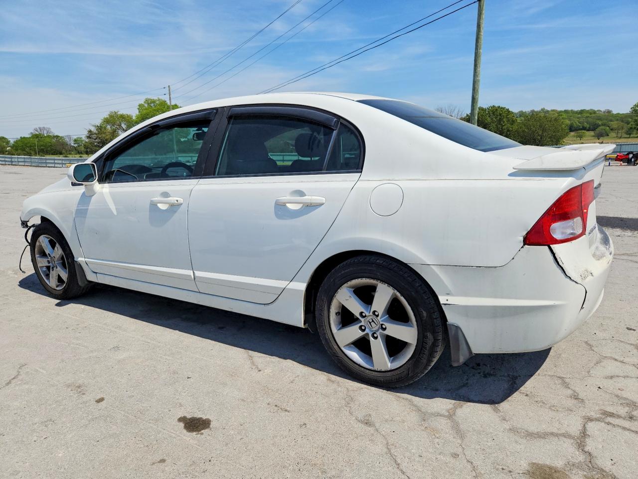2010 Honda Civic Ex White vin: 19XFA1F89AE058773