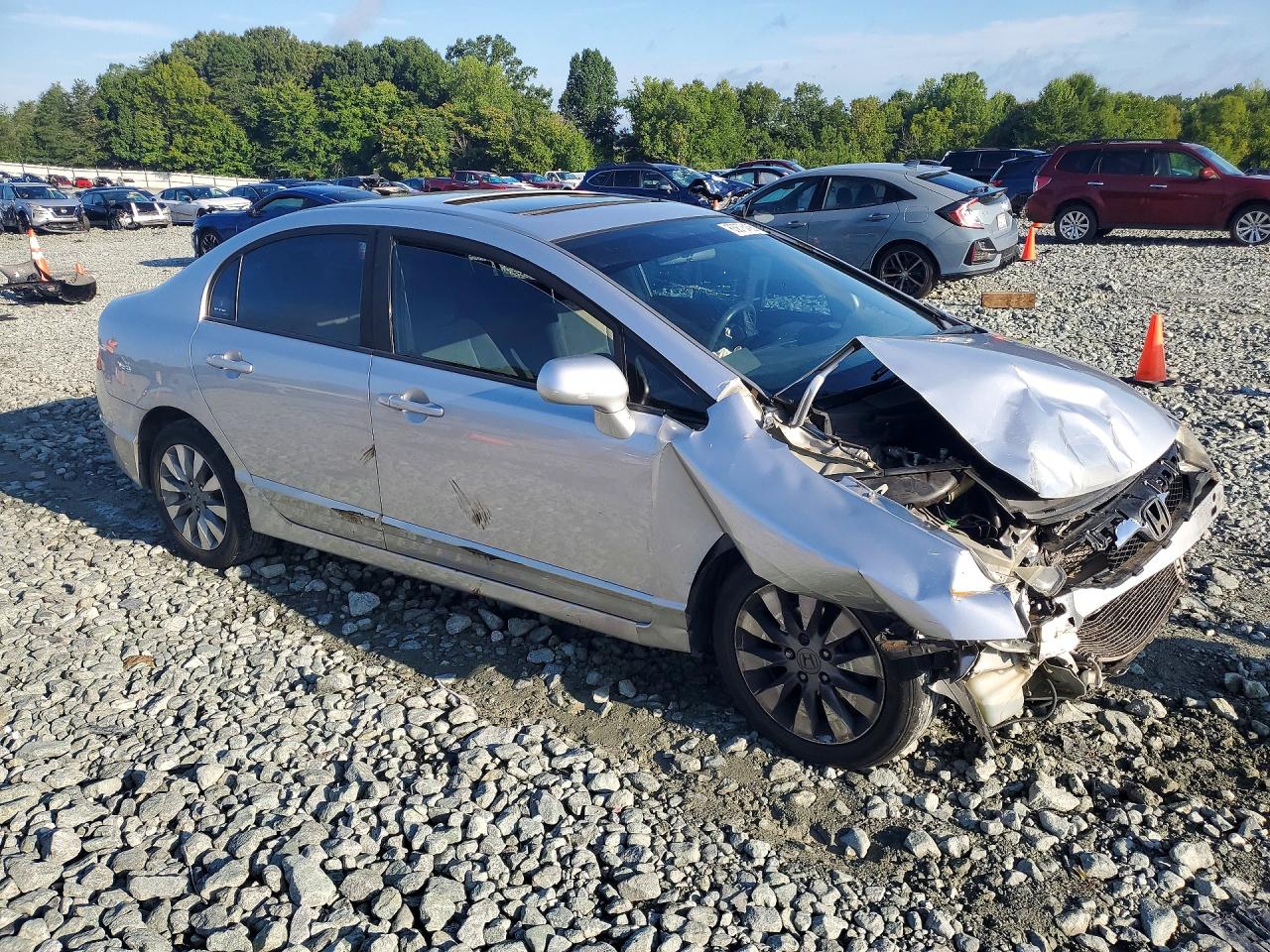 2011 Honda Civic Ex Серебряный vin: 19XFA1F89BE015052