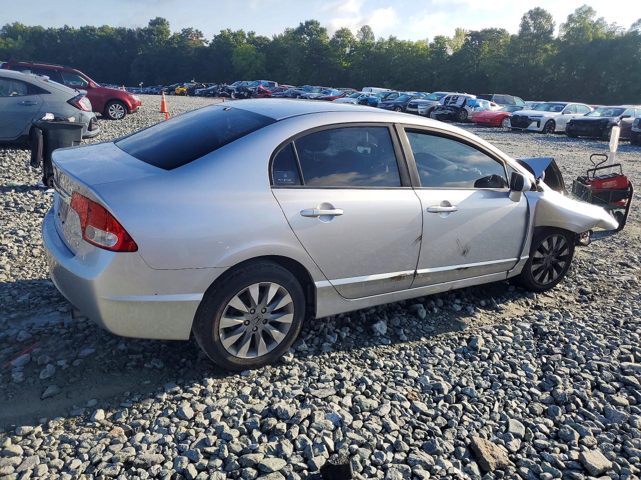 2011 Honda Civic Ex Серебряный vin: 19XFA1F89BE015052