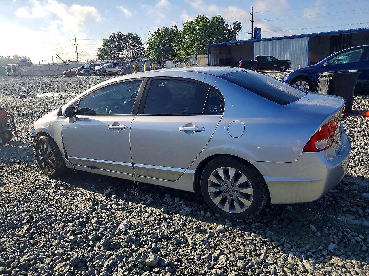2011 Honda Civic Ex Серебряный vin: 19XFA1F89BE015052