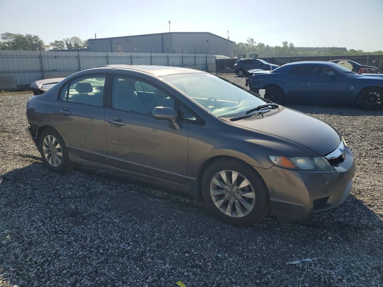 2011 Honda Civic Ex Brown vin: 19XFA1F89BE025063
