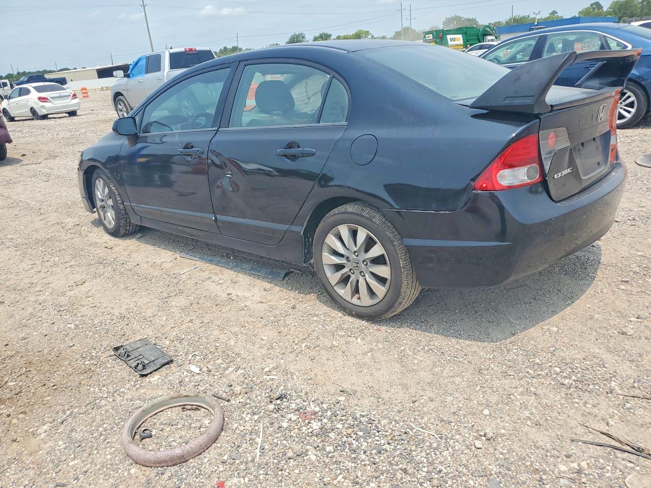 2010 Honda Civic Ex Черный vin: 19XFA1F8XAE002650
