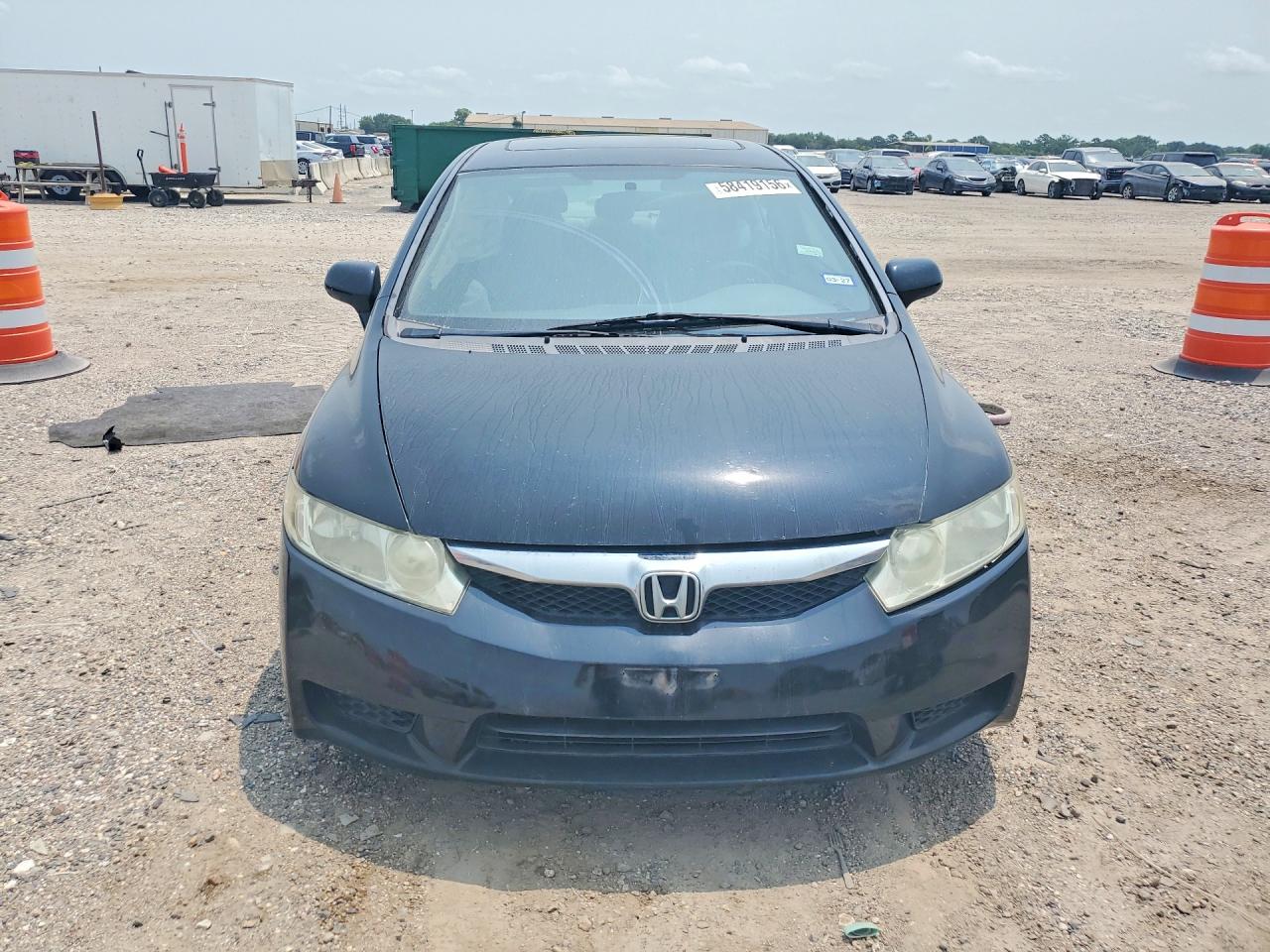2010 Honda Civic Ex Черный vin: 19XFA1F8XAE002650