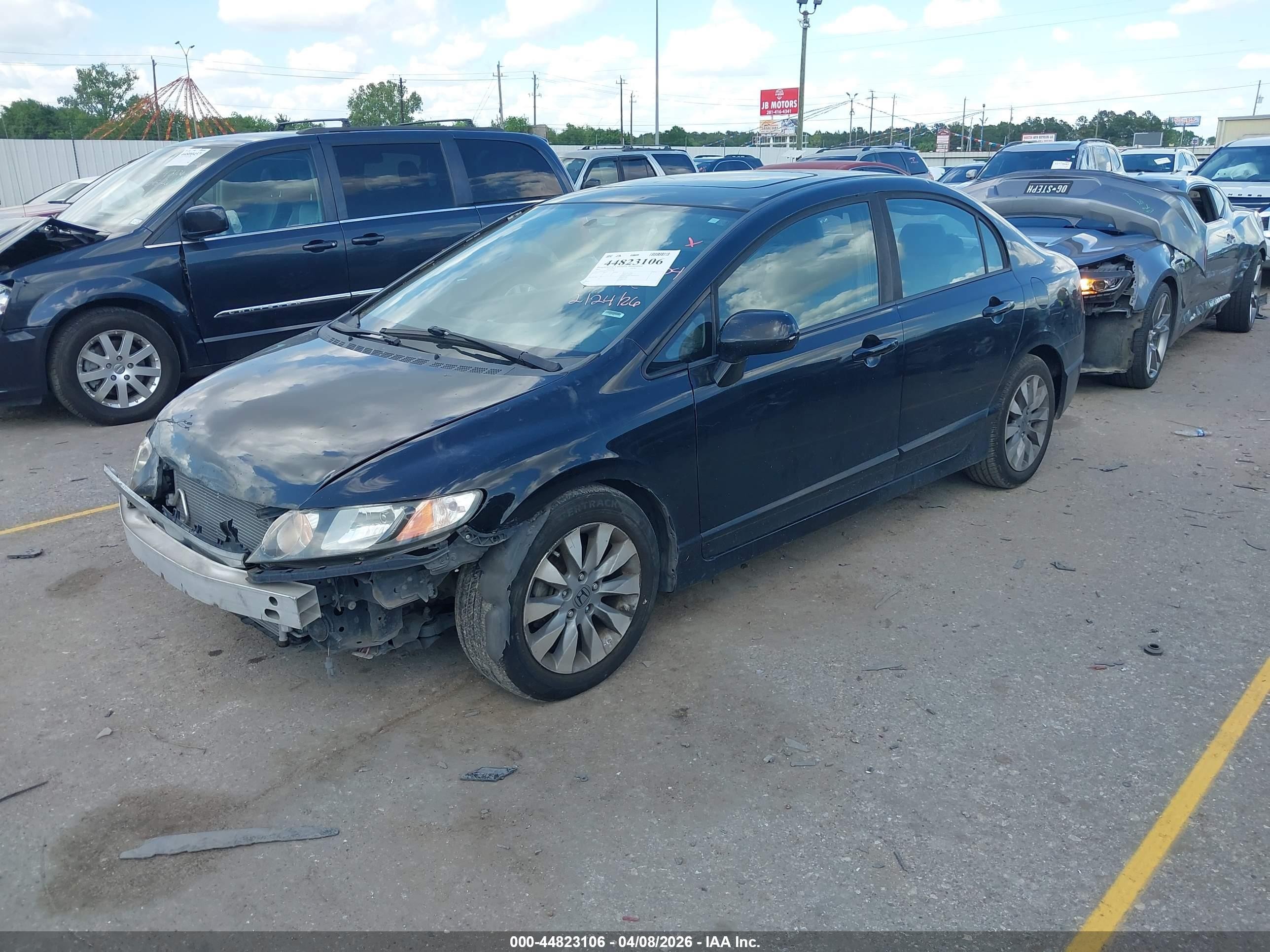 2010 Honda Civic Ex Black vin: 19XFA1F8XAE032280