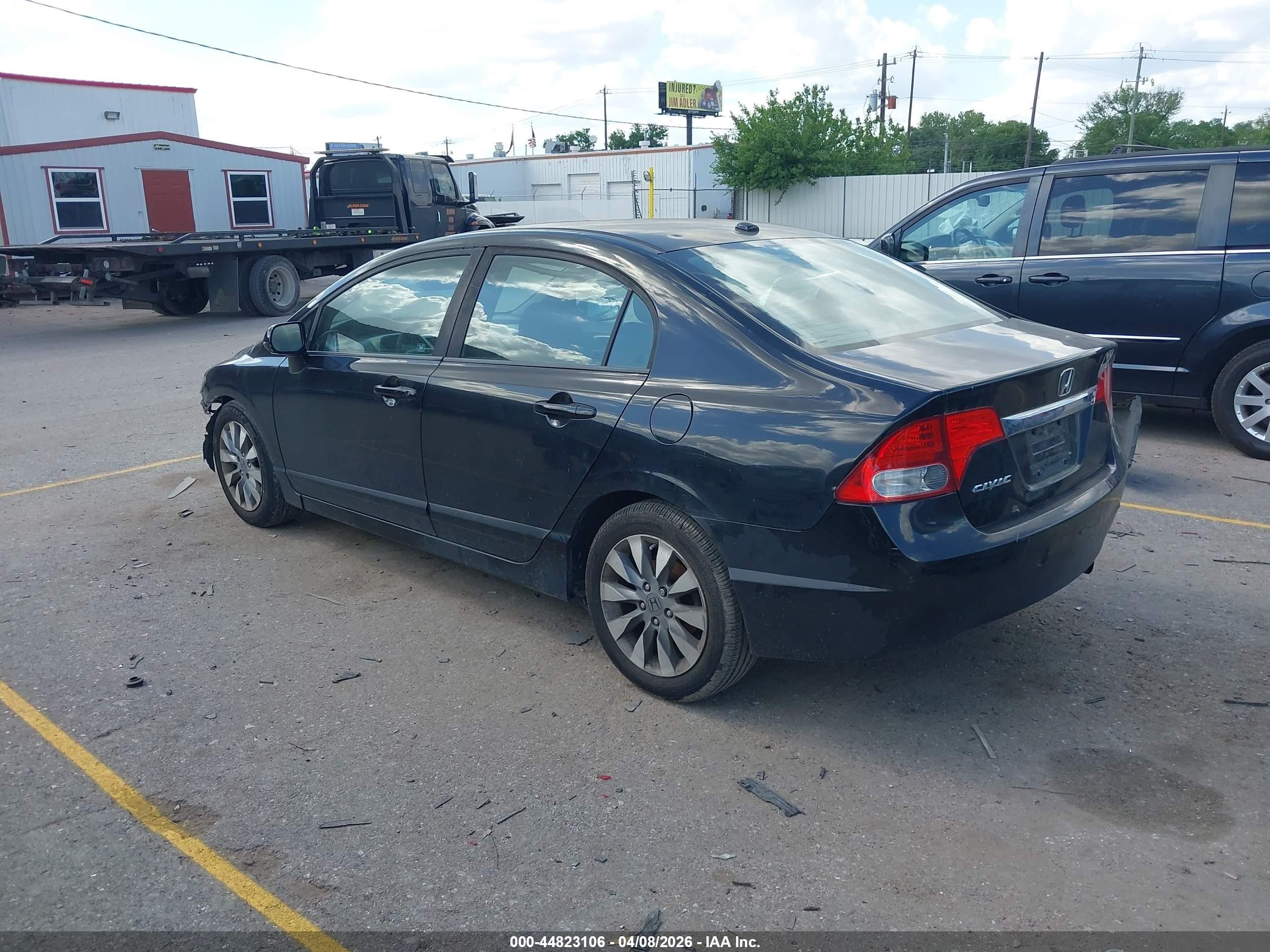 2010 Honda Civic Ex Black vin: 19XFA1F8XAE032280